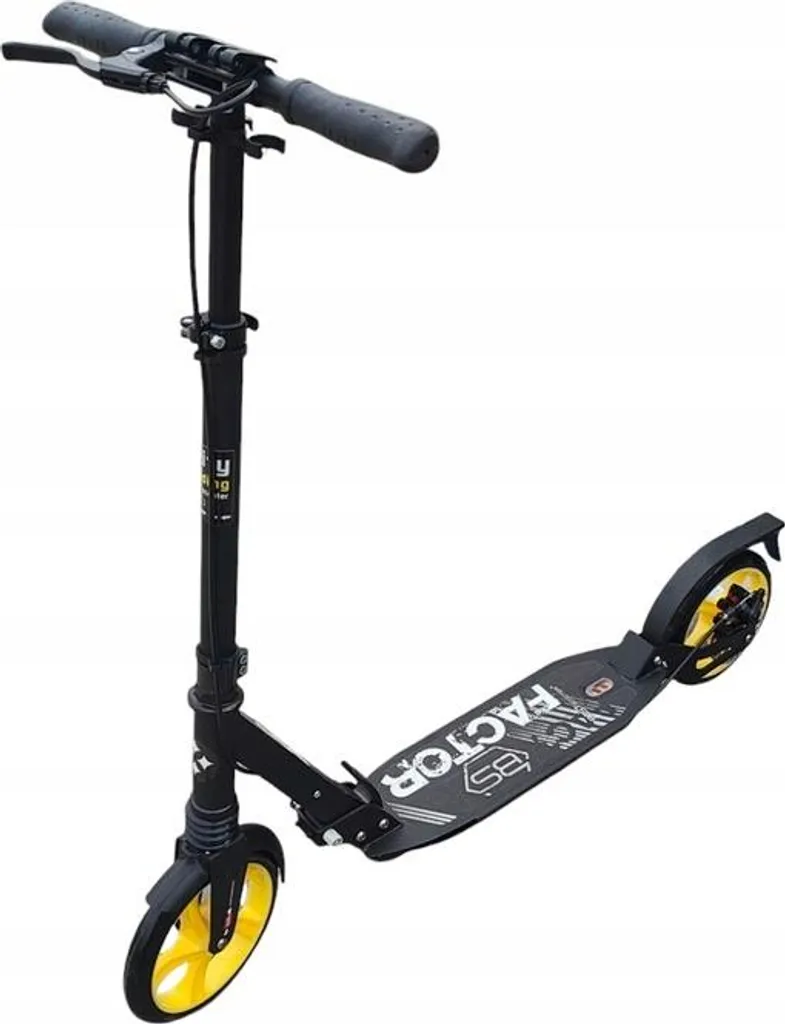 Trottinette grandes roues 20 cm amortisseurs et frein à disque série X