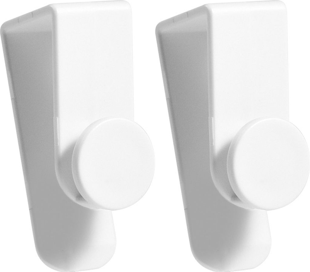 2pcs Raumsparende Türhaken Multifunktional ABS Minimalist Design Cabinet Türhänger für die Küche