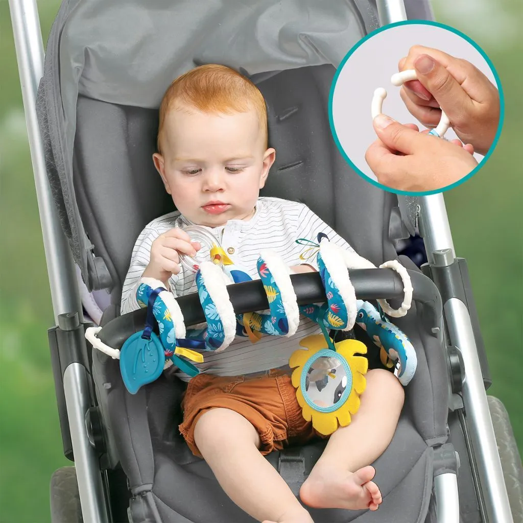 LUDI activateur spiral SENSOR hochet déveil sensoriel pour bébé