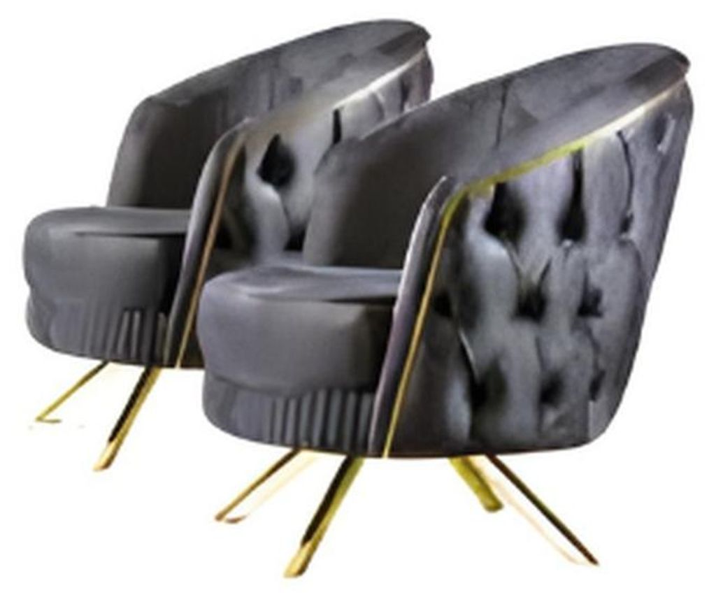 Sessel Einsitzer Sofa Couch Lounge 1 Sitz Lehnstuhl Wohnzimmer Design Möbel