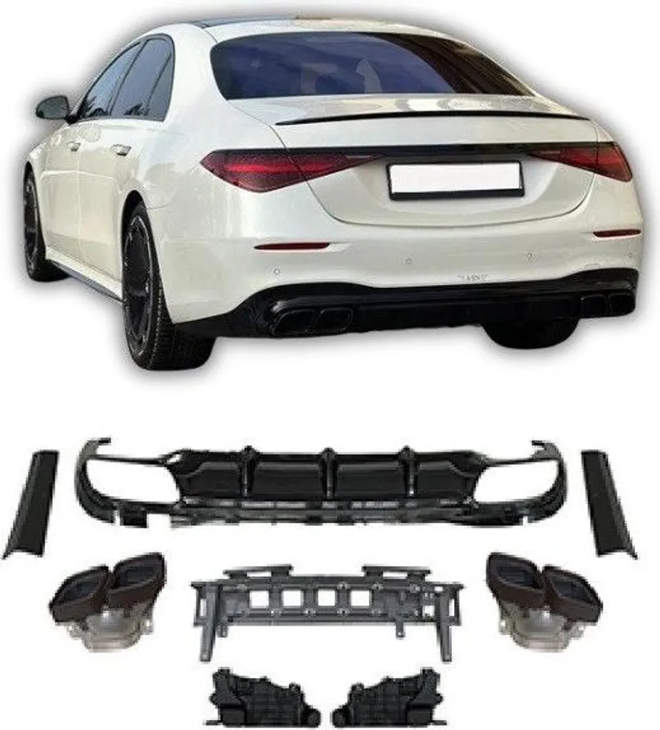 Diffuseur arrière Mercedes Classe S W223 - Personnalisation Sportive