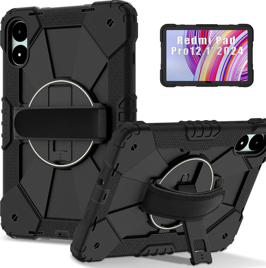 Custodia Bambini Xiaomi Poco Pad / Redmi Pad Pro - Antiurto con Supporto