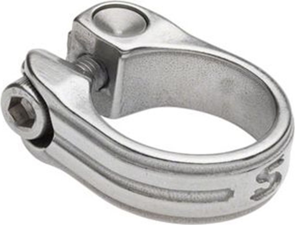 Surly Nerezová sedlová objímka, 30,0 mm, strieborná Obrázok produktu 