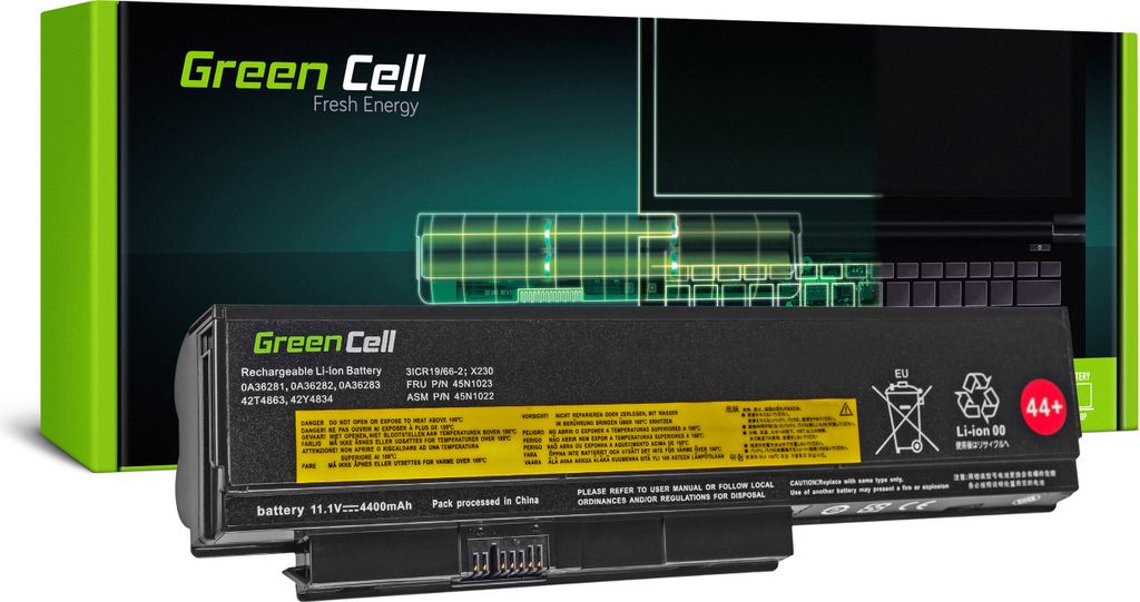 Green Cell Standard Serie Laptop Akku für Lenovo ThinkPad Produktbild 