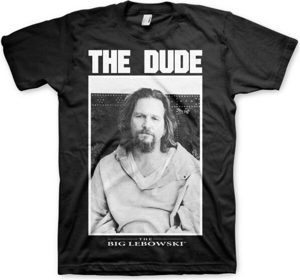 The Dude T-Shirt - Large - Black