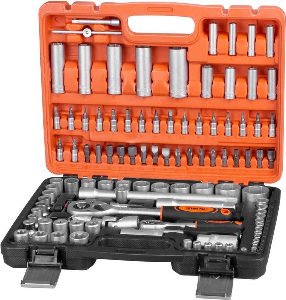 Set di attrezzi Strend Pro S210, 108 pezzi, in valigetta, Immagine del prodotto 