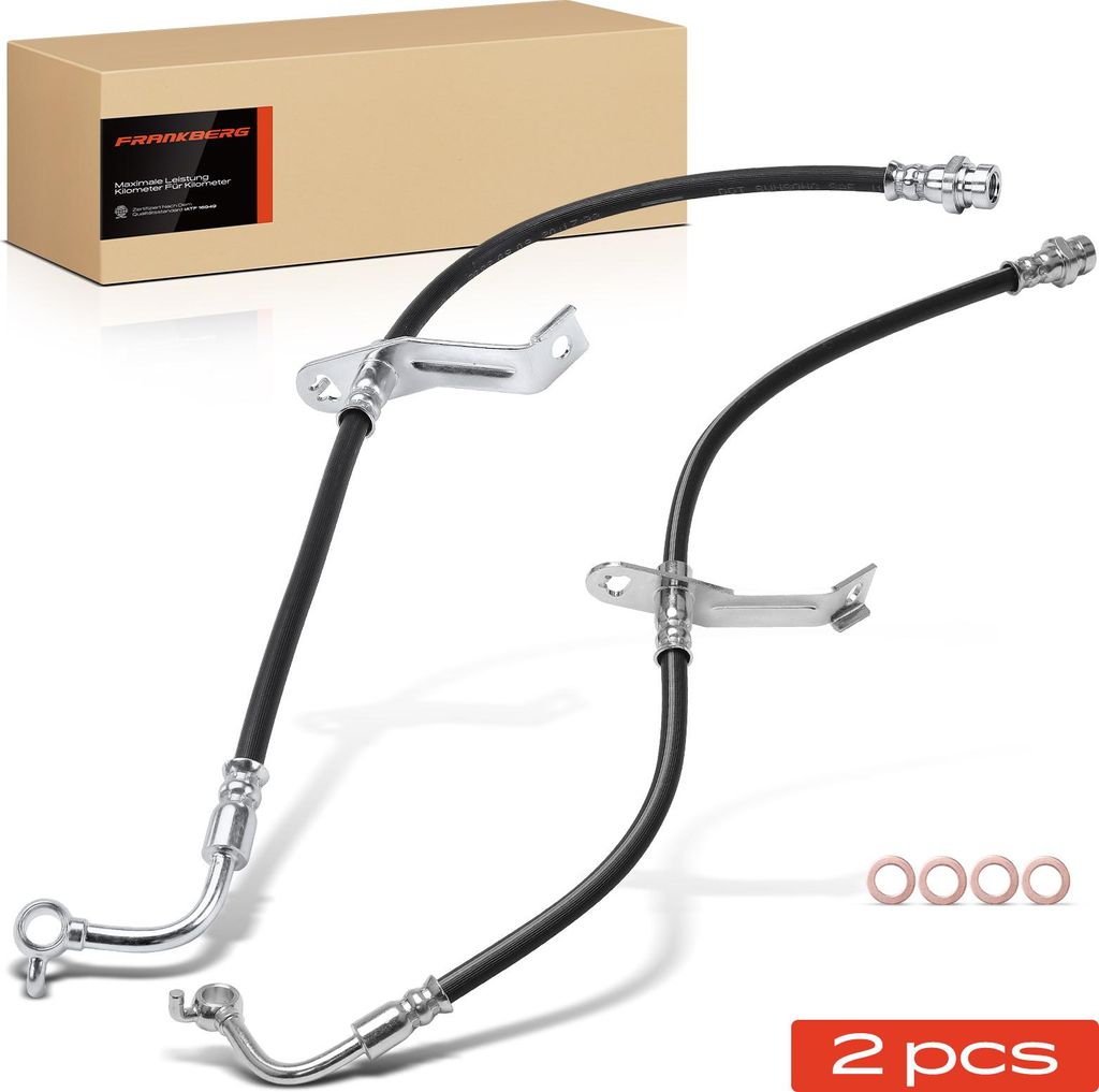 Frankberg 2x Bremsschlauch Bremsschläuche Vorne Links Rechts für KIA Optima FSGDS6B 1.7L 2.0L 2012-2015