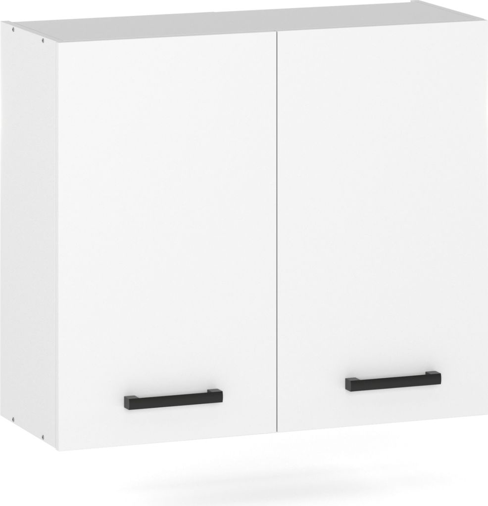 ULWEHOME | Hängeschrank 80 cm Weiß matt, Küchenoberschrank Produktbild 