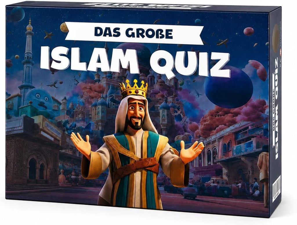 Das Große Islam Quiz – Islamisches Gesellschaftsspiel für Produktbild 