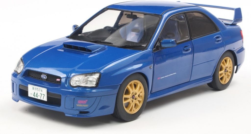 Solido 421186431 Subaru Impreza WRX STI 2003 blau 1:18