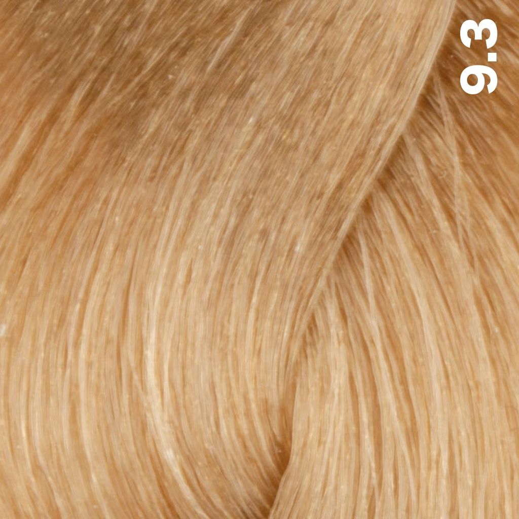 FemMas Hair Color Cream 100ml Haarfarbe Lichtblond Gold 9.3