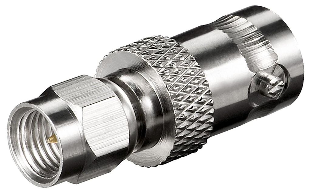 Goobay SMA-Stecker > BNC-Buchse, mit vergoldeten Produktbild 