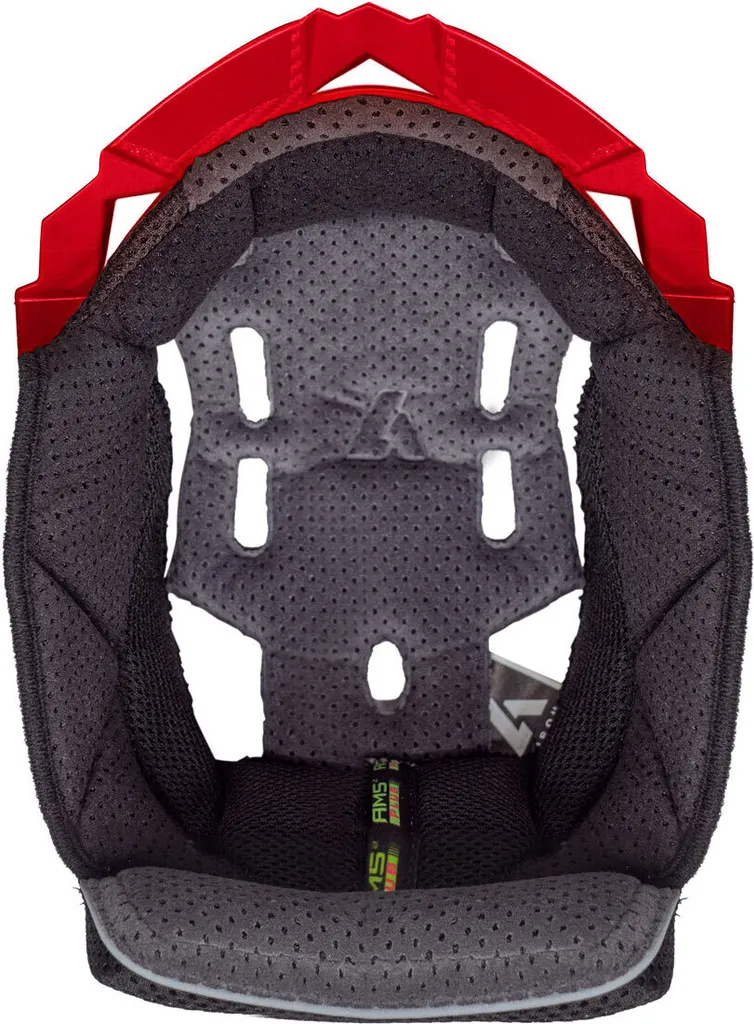 Casque Airoh Aviator 3 Taille S avec Intérieur Gris Rouge Confort Premium