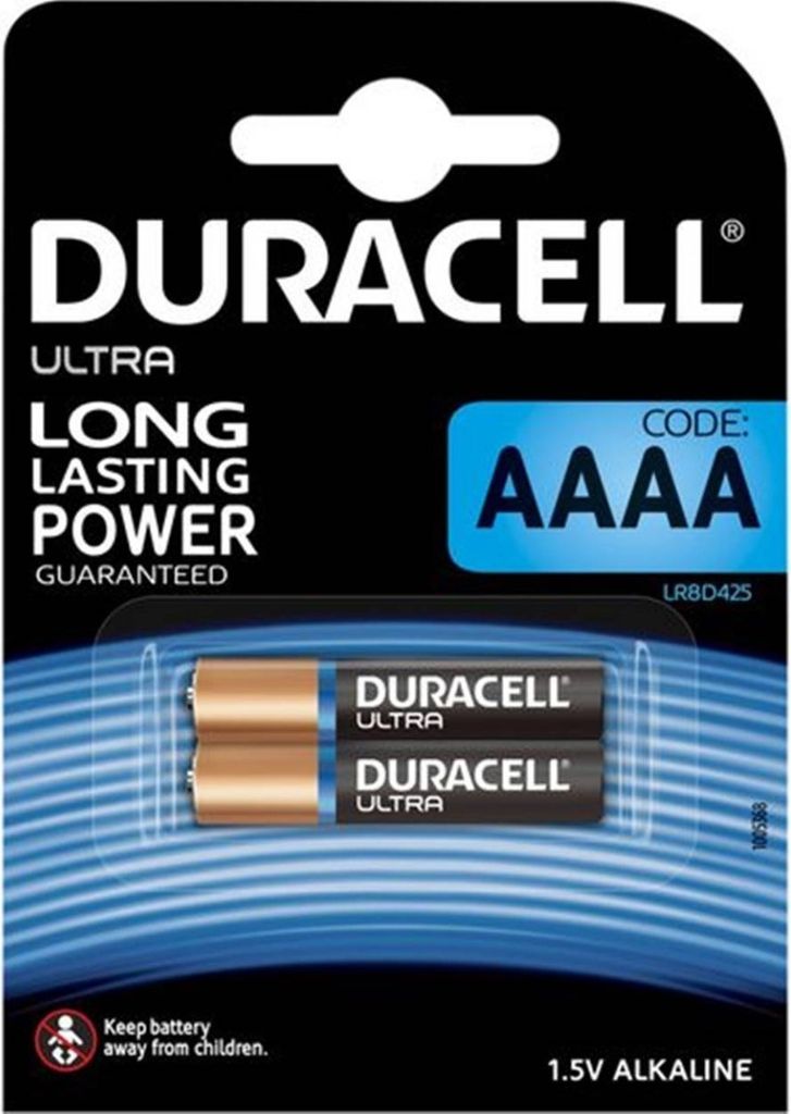 2 baterie DURACELL Mini AAAA Mini AAAA 1,5 V Zdjęcie produktu 4