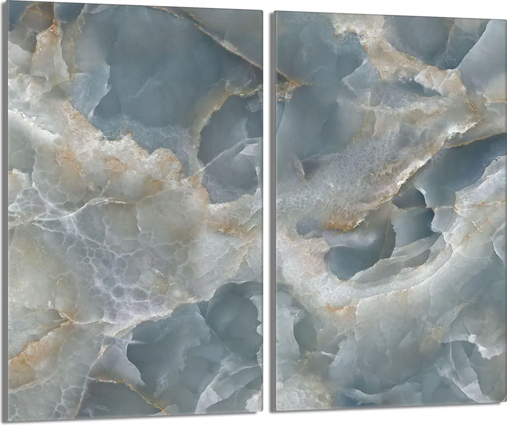 Piastre Coprifornello Marmo Grigio 30x52 - Protezione Piano Induzione Elegante
