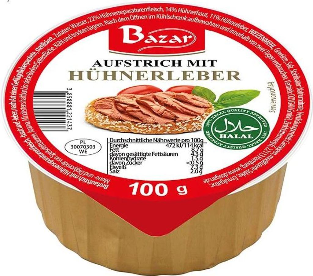 Gavril.huehnerpast.100 G Produktbild 