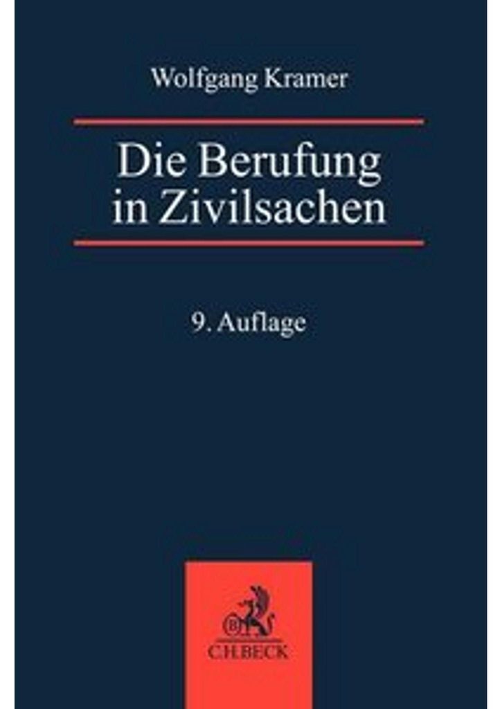 Die Berufung in Zivilsachen