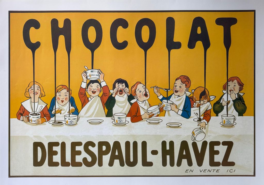 Chocolat Delespaul-Havez - 50x70cm Affiche Poster Image du produit 