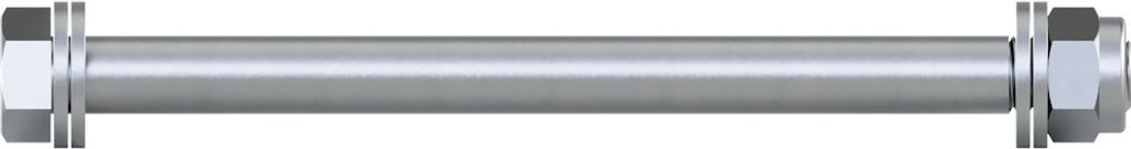 Schraube mit Stopmutter Boot Trailer verzinkt SUPROD, M16 x 220 mm