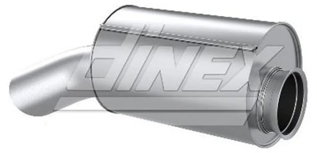 Silencieux arrière DINEX 8AC025 pour remplacement échappement camion