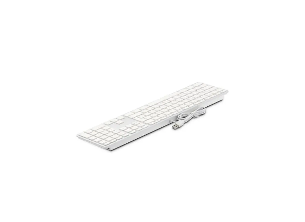 Clavier USB LMP 110 touches filaire AZERTY avec pavé numérique intégré