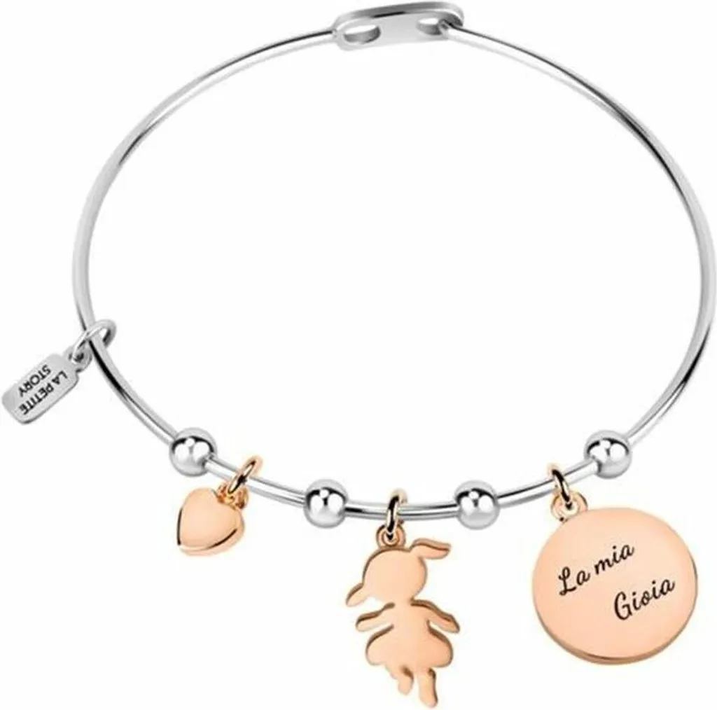 Regalo Donna: Bracciale La Petite Story LPS05AQI05 in Acciaio e Cuore