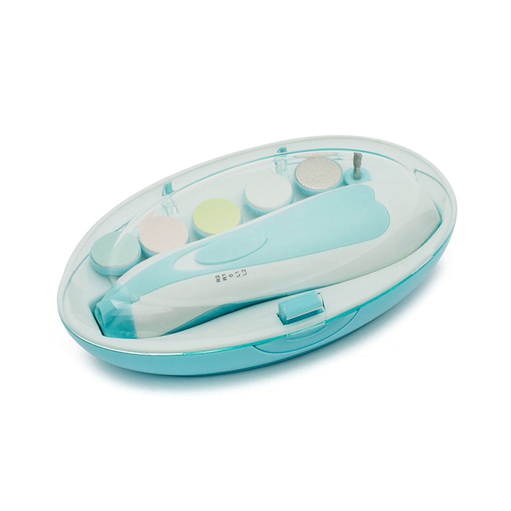 Baby Nagelpflege-Set Elektrisch Baby Nagelfeile mit 6 Produktbild 
