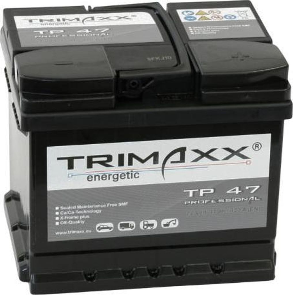 TRIMAXX energetic "Professional" TP47 pro Starterbatterie Produktbild 