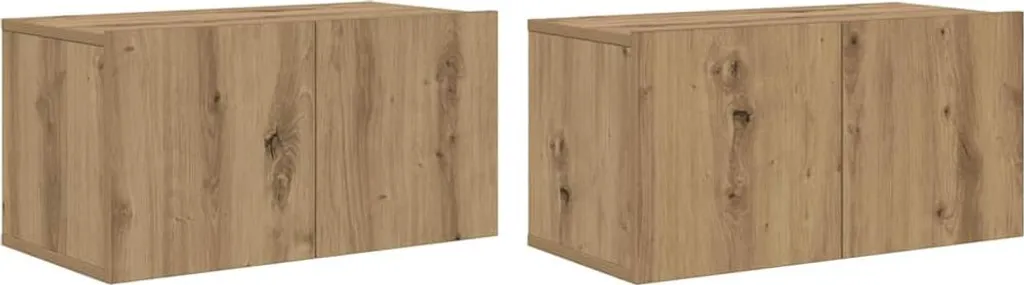 Set Mobile TV Marrone 2 pz | Arredo Caldo vidaXL 60x30x30