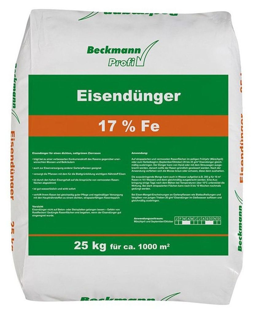 25 kg železitého hnojiva 17% síranu železitého na cca 1000 Obrázek produktu 