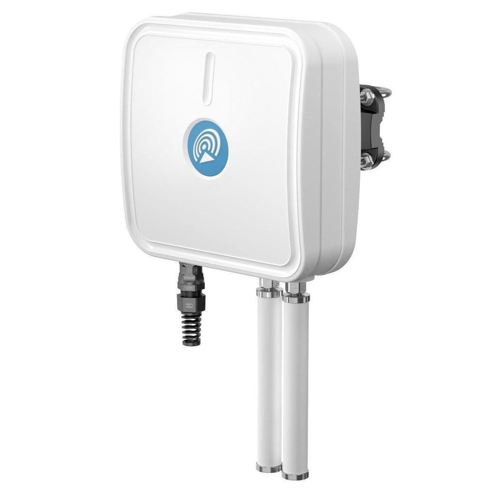 QuMax LTE/Wi-Fi/GPS Antenne mit PoE Splitter für Robustel R1520