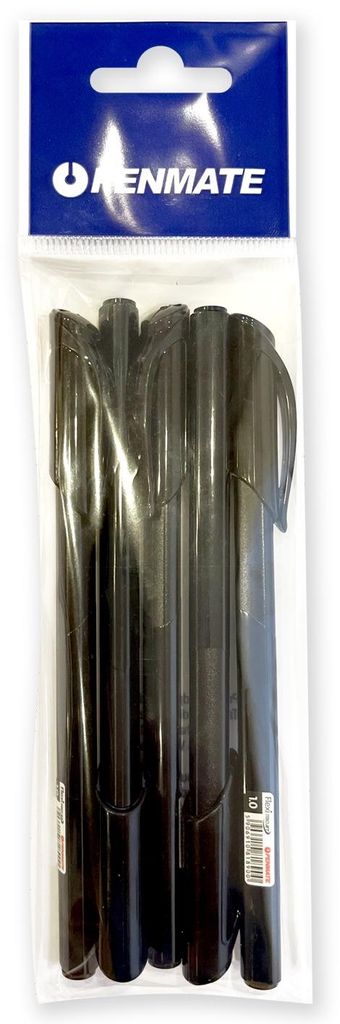 Penmate Flexi Trio Jet Kugelschreiber, schwarz, 5 Stück