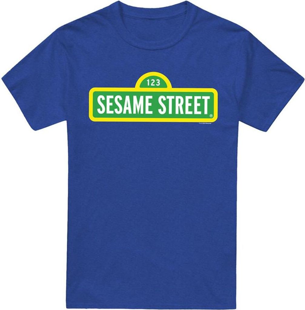 Sesame Street - T-Shirt für Herren/Damen Uni TV20738 (XXL) (Königsblau)