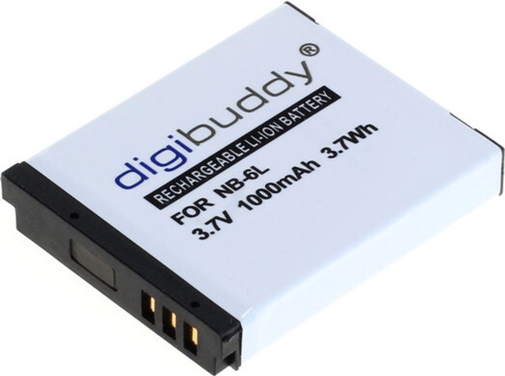 digibuddy Akku für Canon NB-6L Li-Ion Produktbild 