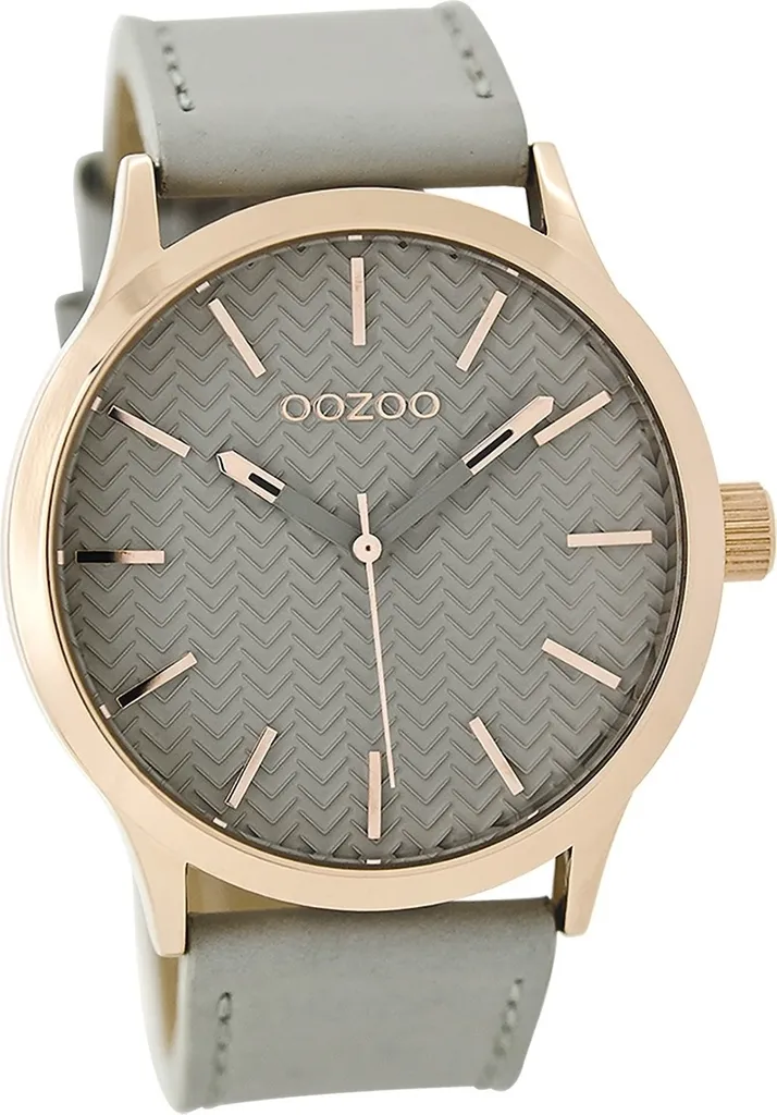 Oozoo orologio da donna in pelle opaca orologio da polso grigio casual Oozoo Timepieces D2UOC9015A