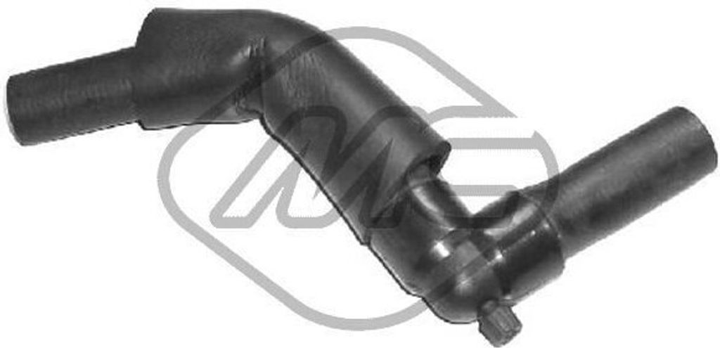 Metalcaucho Wärmetauscher-Schlauch Heizungsschlauch 08578 Rechts passend für PEUGEOT 406 (8B) 0,19kg 190g