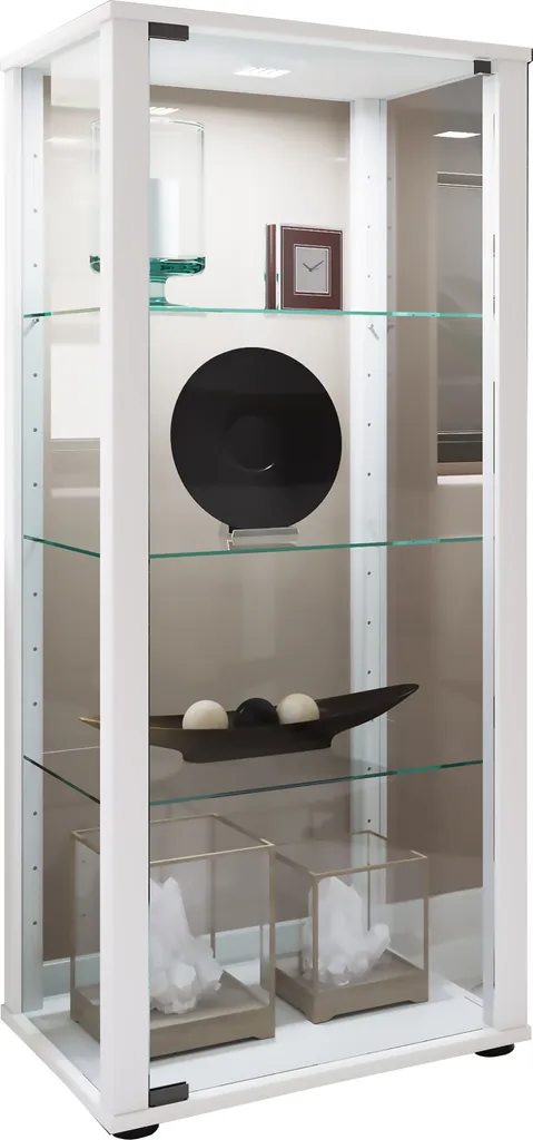 Petite vitrine en verre VCM Kavisa M - Protégez vos objets de la poussière