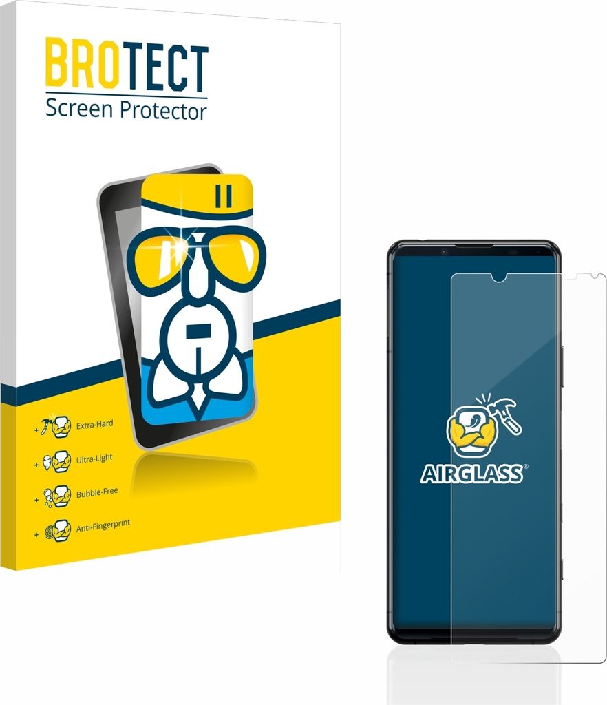 BROTECT Schutzglas für Sony Xperia 5 II Schutzfolie Panzer Folie Glas Display Schutz klar
