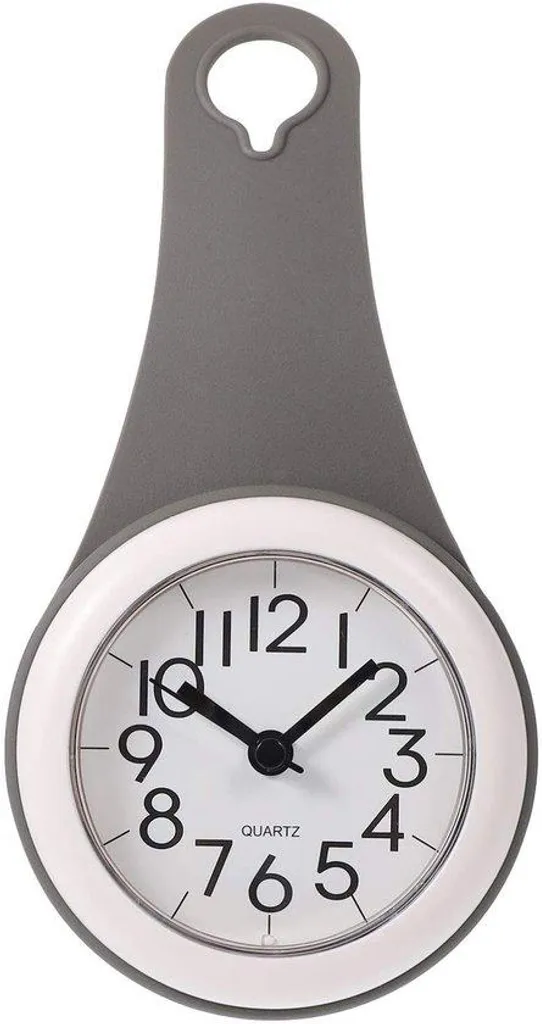 Horloge de salle de bain étanche à suspendre pour gérer votre temps