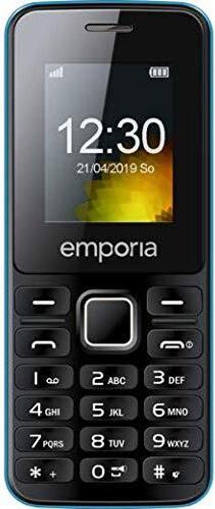 Emporia MD212 Dual SIM Handy Telefon schwarz Produktbild 