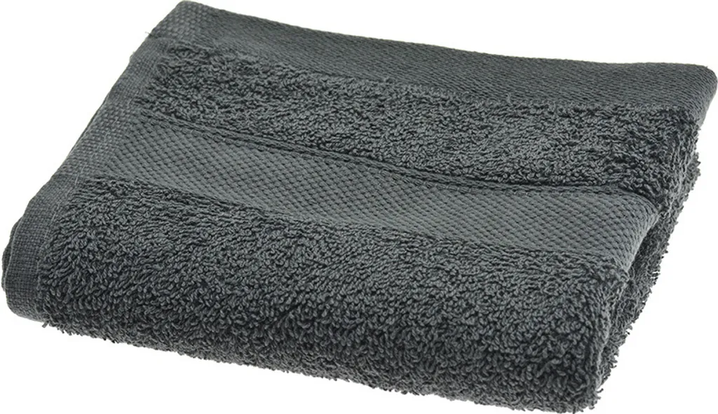 Asciugamano in cotone - Antracite - 50 x 100 cm