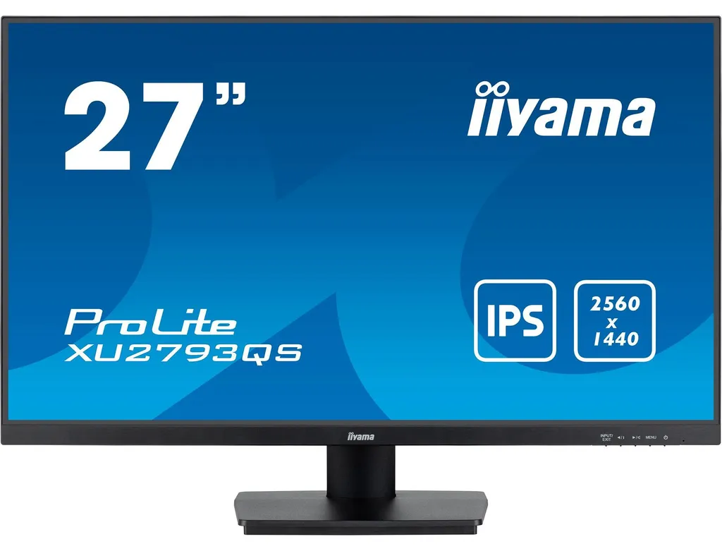 Écran QHD 100Hz Adaptive Sync iiyama ProLite XU2793QS-B7 avec HP IPS
