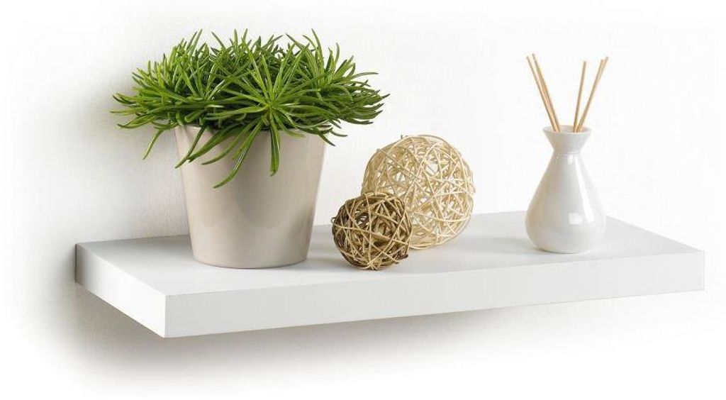 Wandboard, Größenbezeichnung:50x22.8x3.40 cm, Farbe:weiss Produktbild 