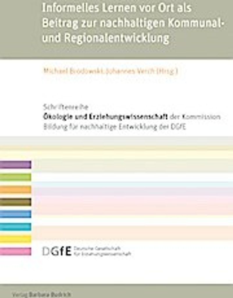 Informelles Lernen vor Ort als Beitrag zur nachhaltigen Kommunal- und Regionalentwicklung