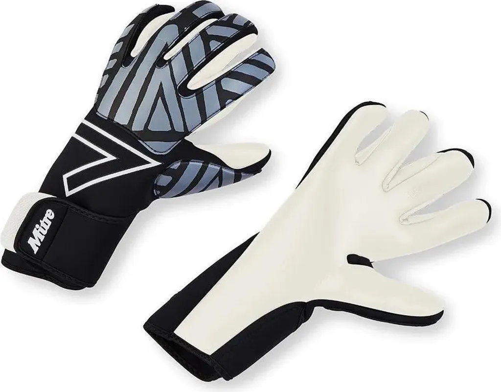 Gants de gardien de but Blanc 10 Mitre Impel pour Matchs et Pratique