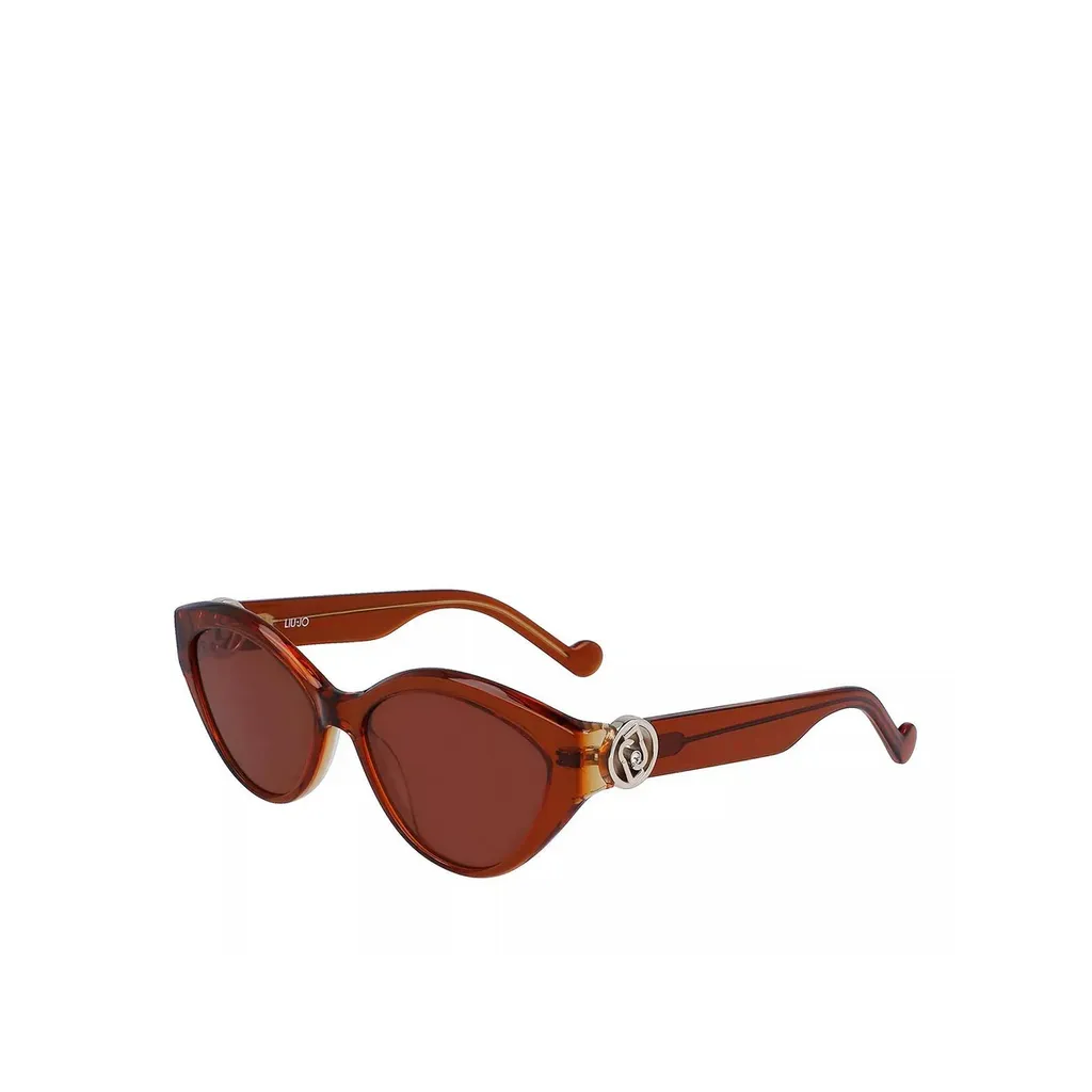 Liu Jo LJ767SR 216 Caramel Sunglasses | Chic Oval Eyewear for Women