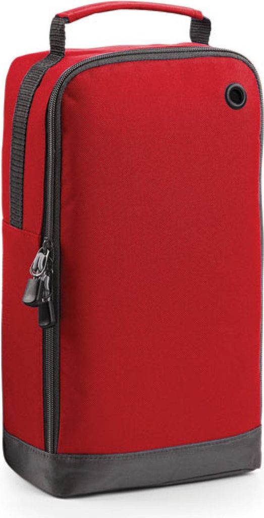 BagBase BG540 | Athleisure Sports Shoe / Accessory Bag | 19 x 35 x 12 cm - Farbe: Classic Red - Größe: 19 x 35 x 12 cm