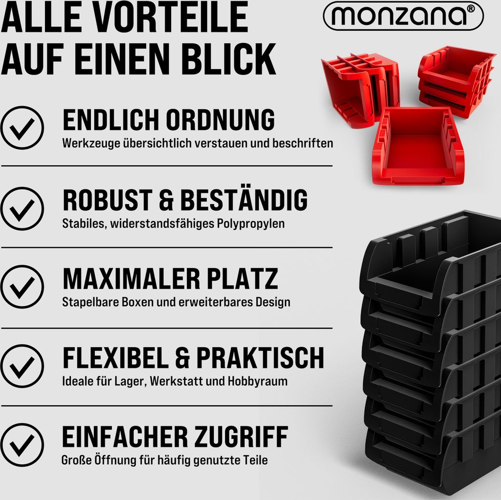 Organizér do dílny ORDERLINE s 30 boxy JR06 Obrázek produktu 10
