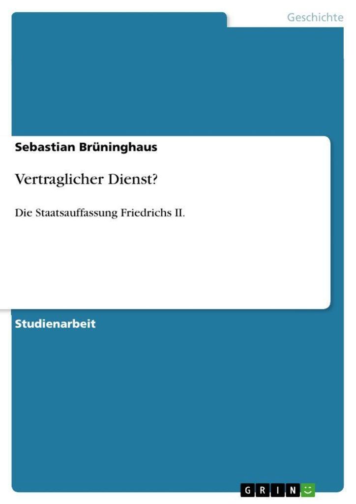 Vertraglicher Dienst?