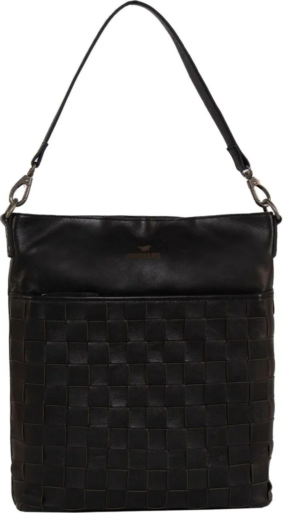 Sac à bandoulière ordinateur Mustang Mackay Noir - Besace Homme